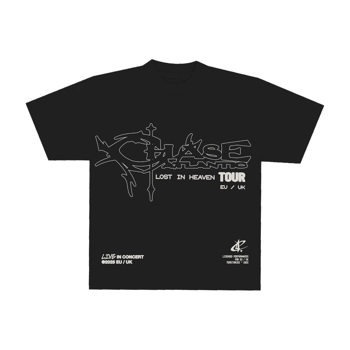 LOST IN HEAVEN BLACK PHOTO TEE