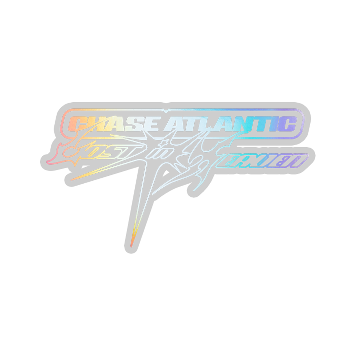 LOST IN HEAVEN HOLOGRAPHIC STICKER