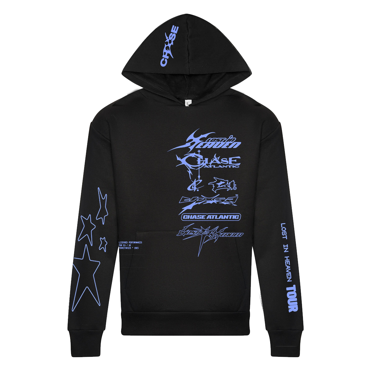 LOST IN HEAVEN BLACK/BLUE 2025 TOUR HOODY