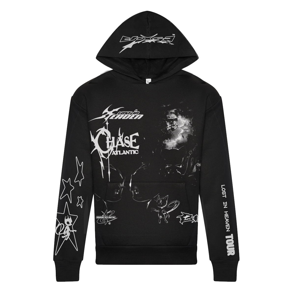 LOST IN HEAVEN BLACK/WHITE 2025 TOUR HOODY